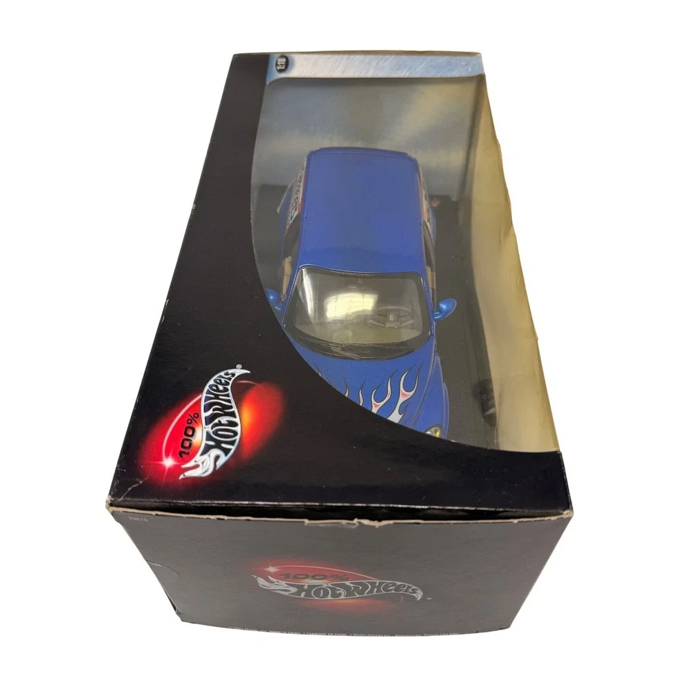 Hot Wheels‎ Chrysler Panel Cruiser 1:18 Diecast Blue Good Flame Graphics 29616